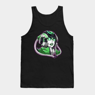 Nyoro Pluna: Robot Girl Idol Tank Top